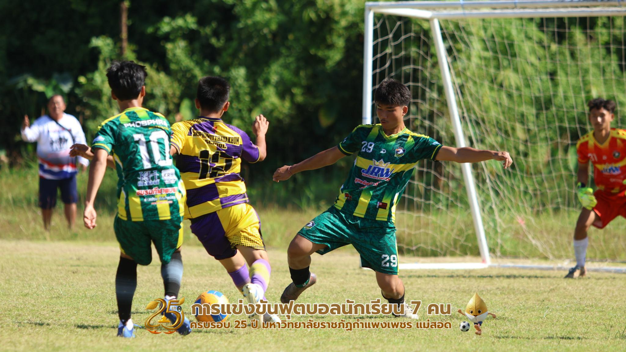 131. กิจกรรมการแข่งขันฟุตบอลนักเรียน รอบ 8 ทีม